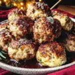 savory sausage stuffing balls - featured image