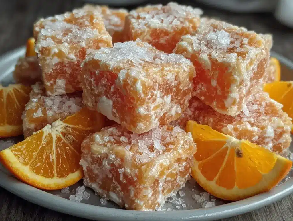 Sparkling Orange Creamsicle Sugar Cubes - featured image