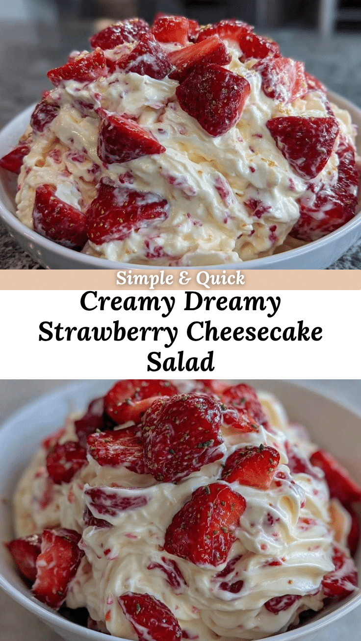Strawberry Cheesecake Salad recipe