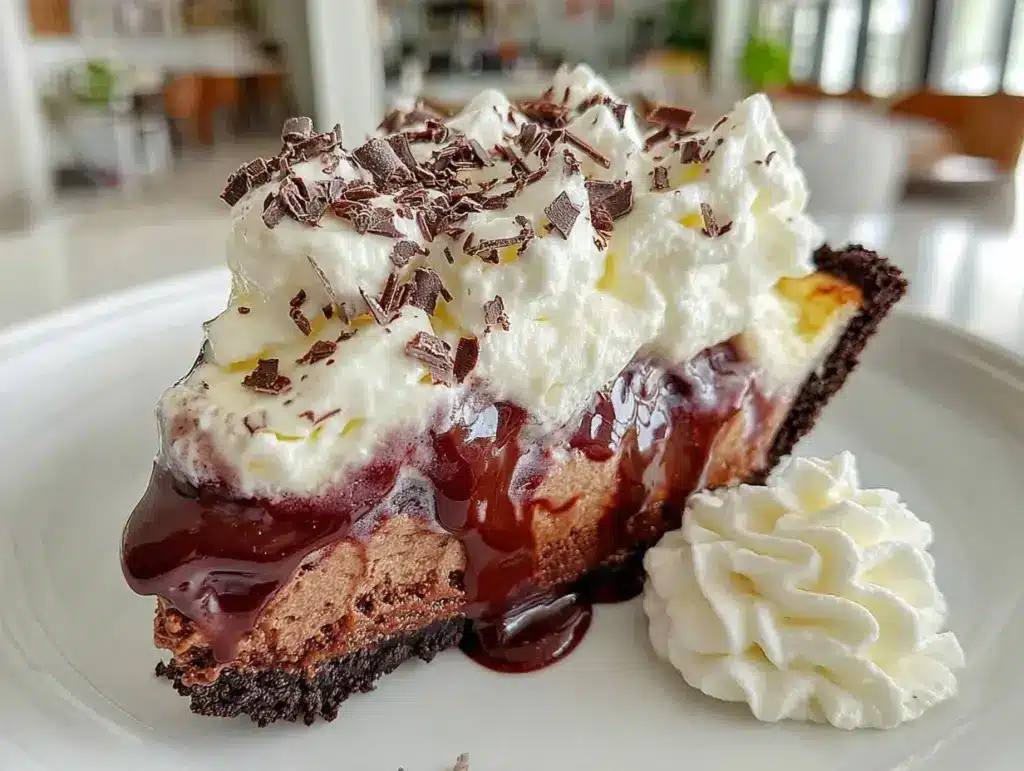 Triple Chocolate Pie - featured image