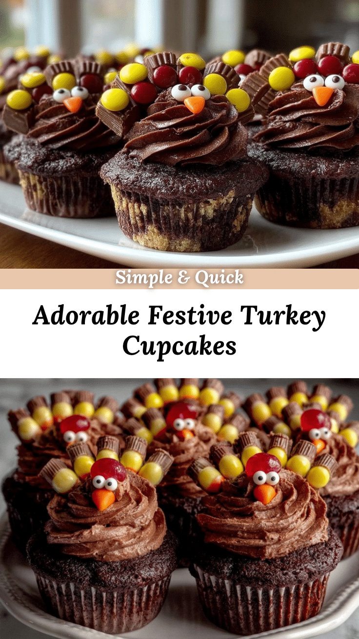 turkey cupcakes recipe