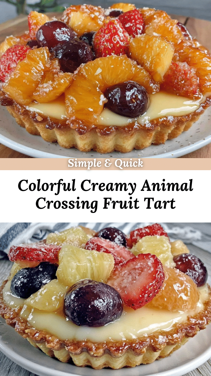 Animal Crossing Fruit Tart recipe