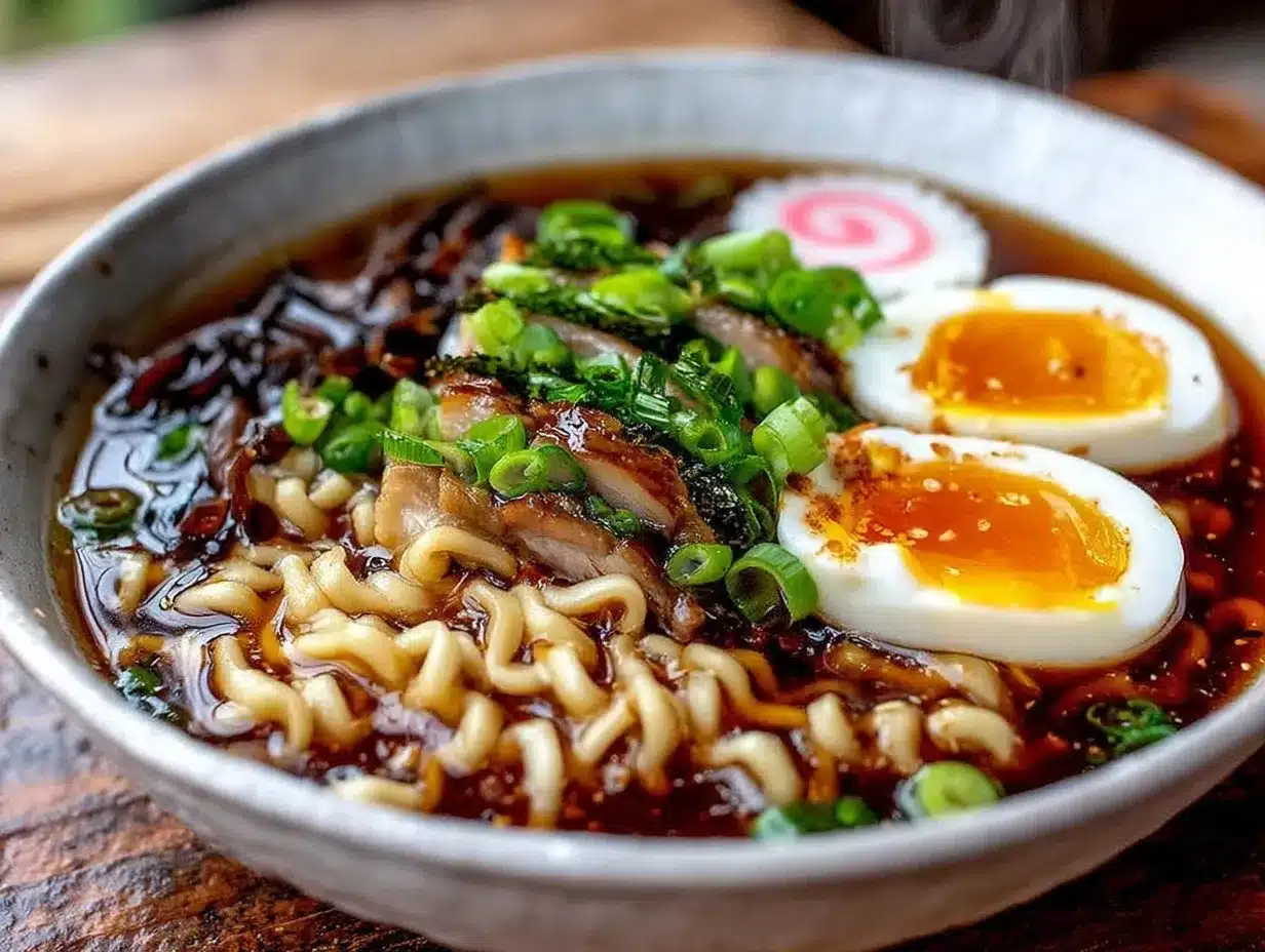 Authentic Naruto Ichiraku ramen recipe preparation steps