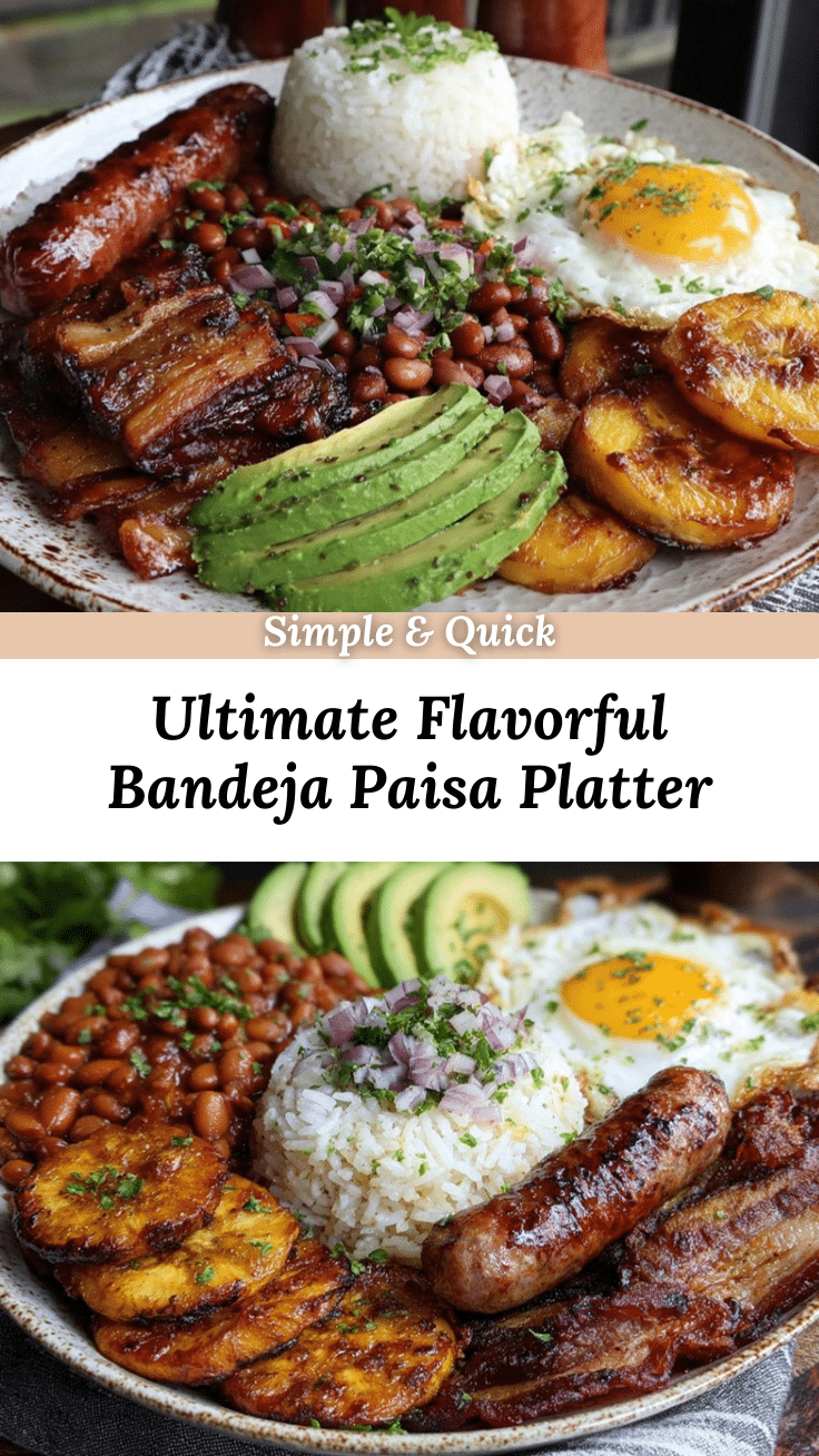 Bandeja Paisa Platter recipe