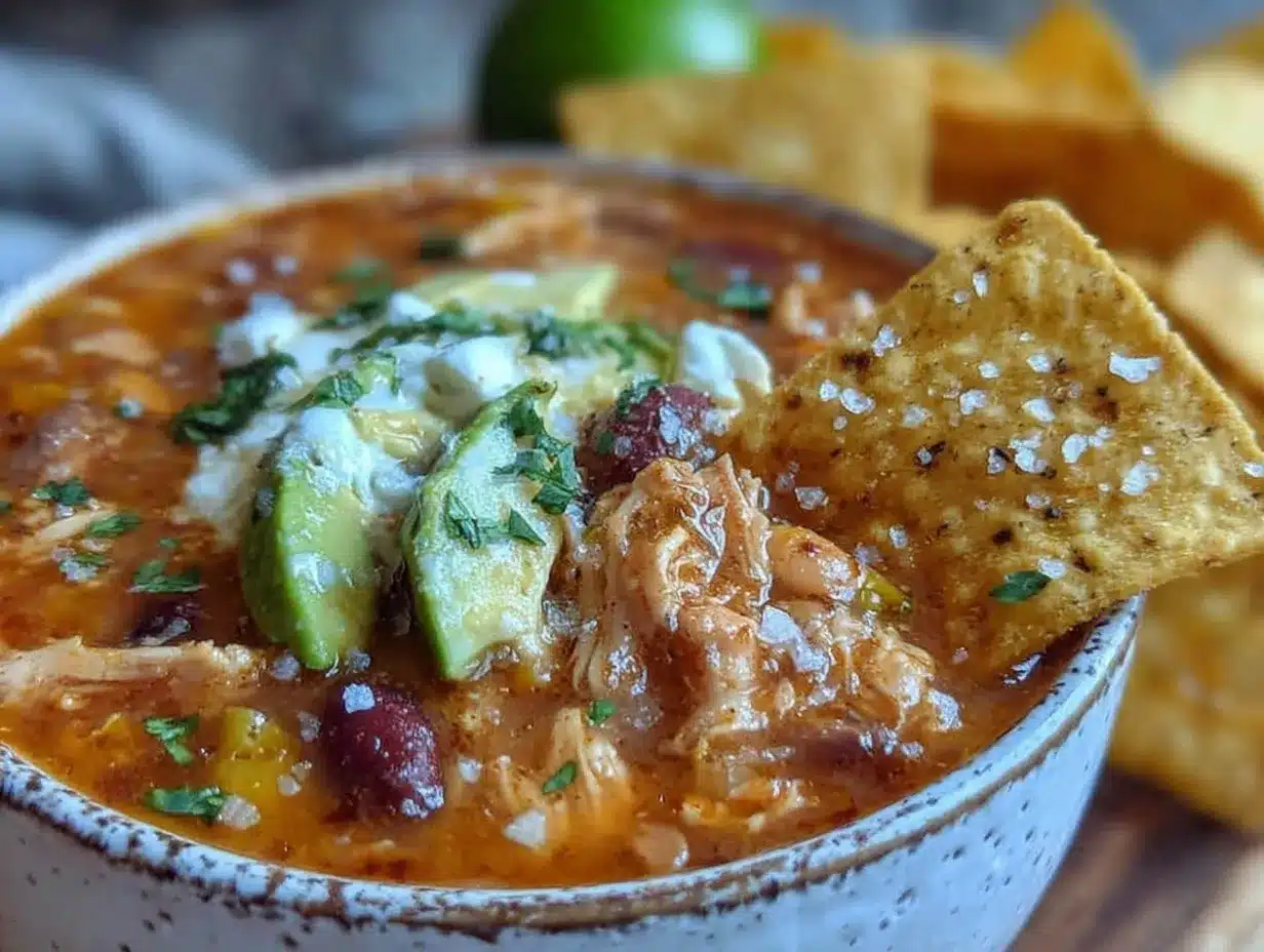 chicken tortilla soup preparation steps