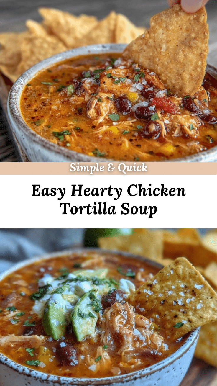 chicken tortilla soup recipe