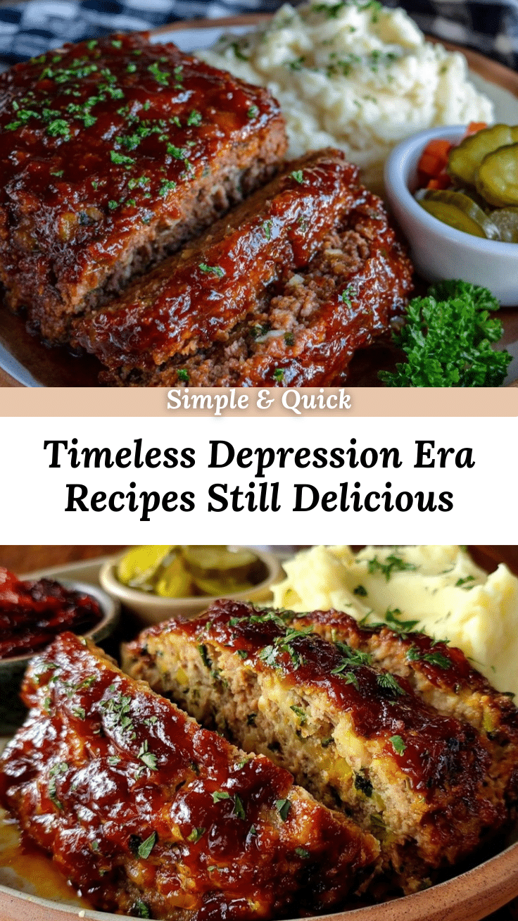 classic depression era meatloaf recipe