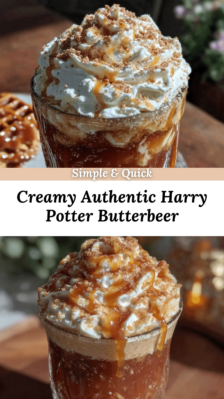 creamy Butterbeer recipe recipe