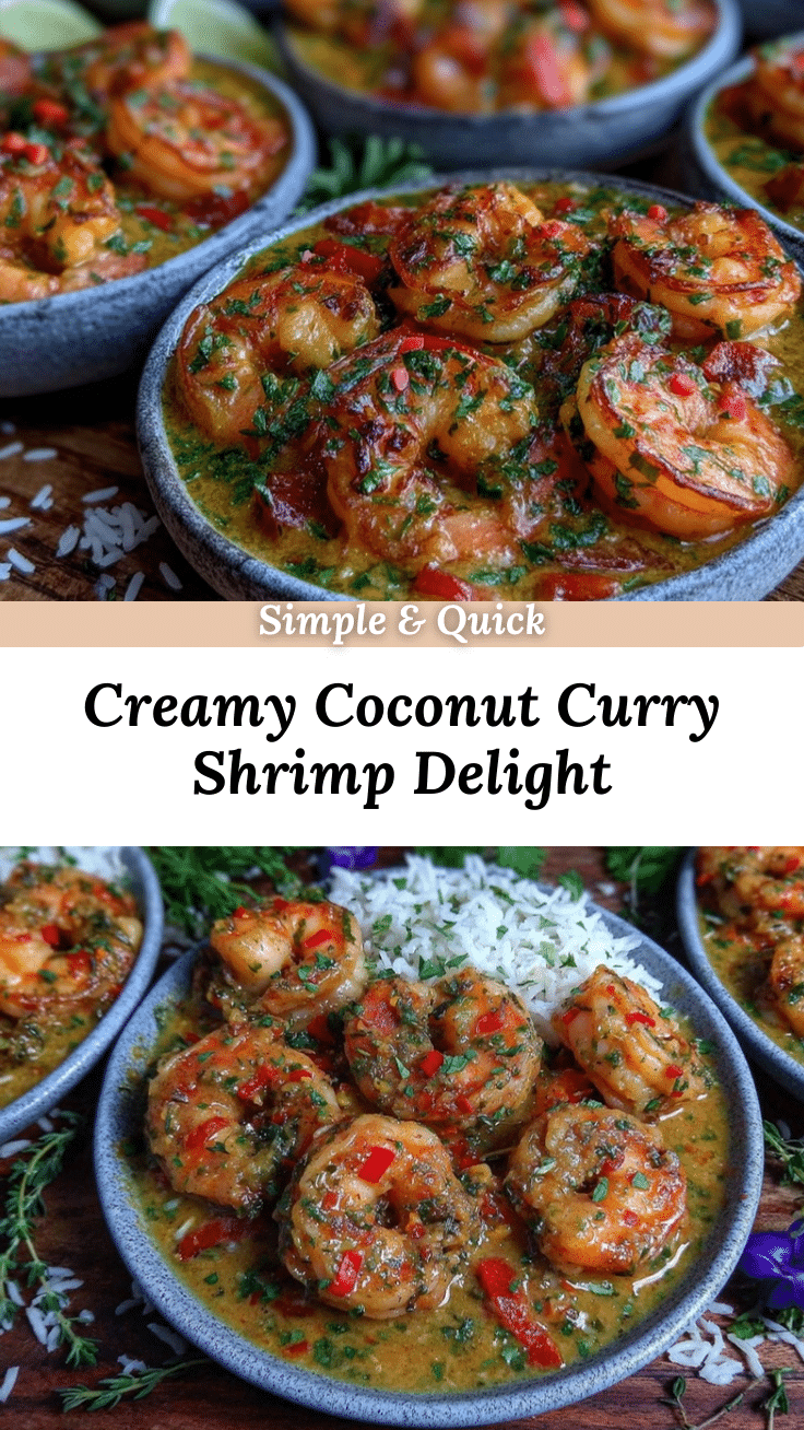 creamy coconut curry shrimp recipe