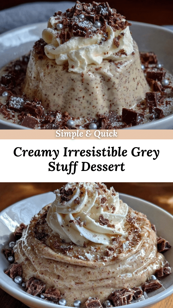 Creamy Grey Stuff dessert recipe