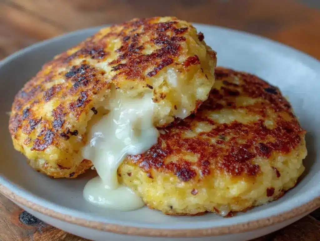 crispy arepas with cheese - featured image