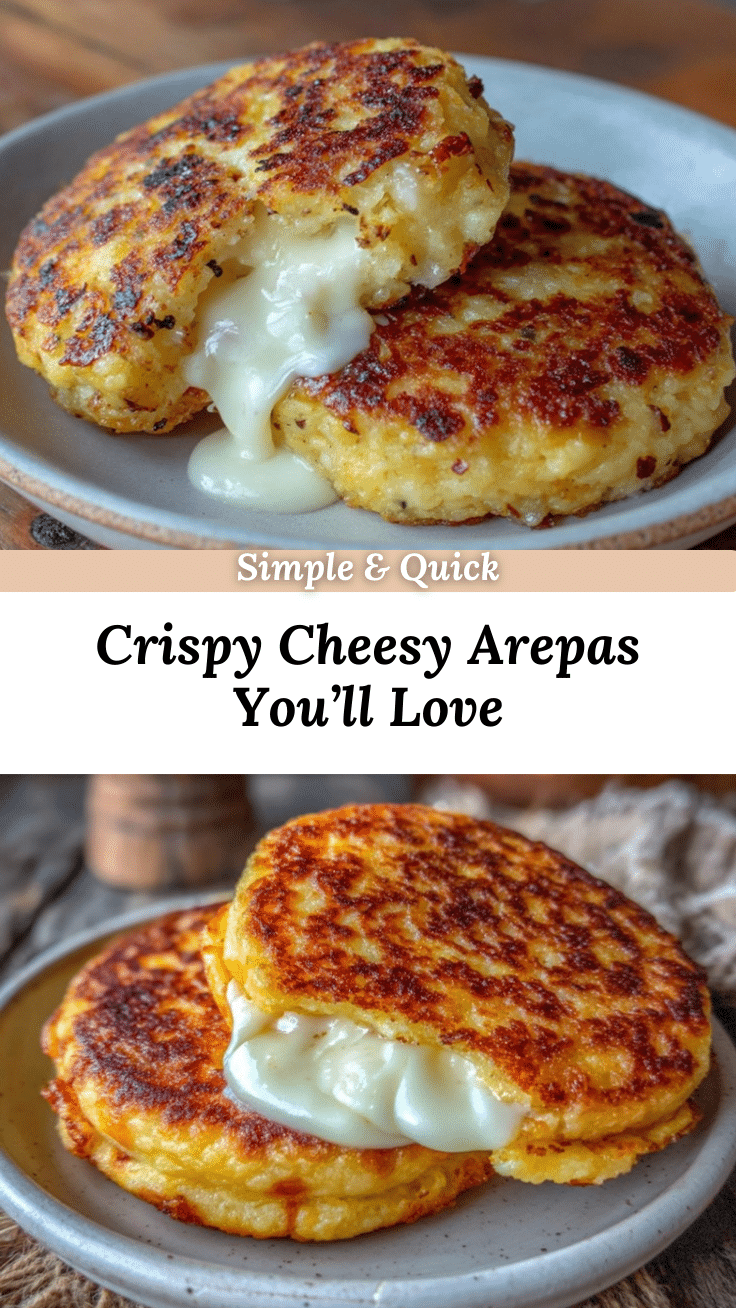crispy arepas with cheese recipe