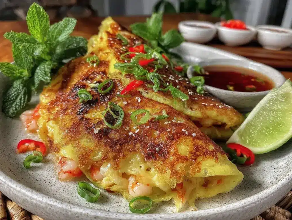 crispy Bánh Xèo Vietnamese crepes - featured image