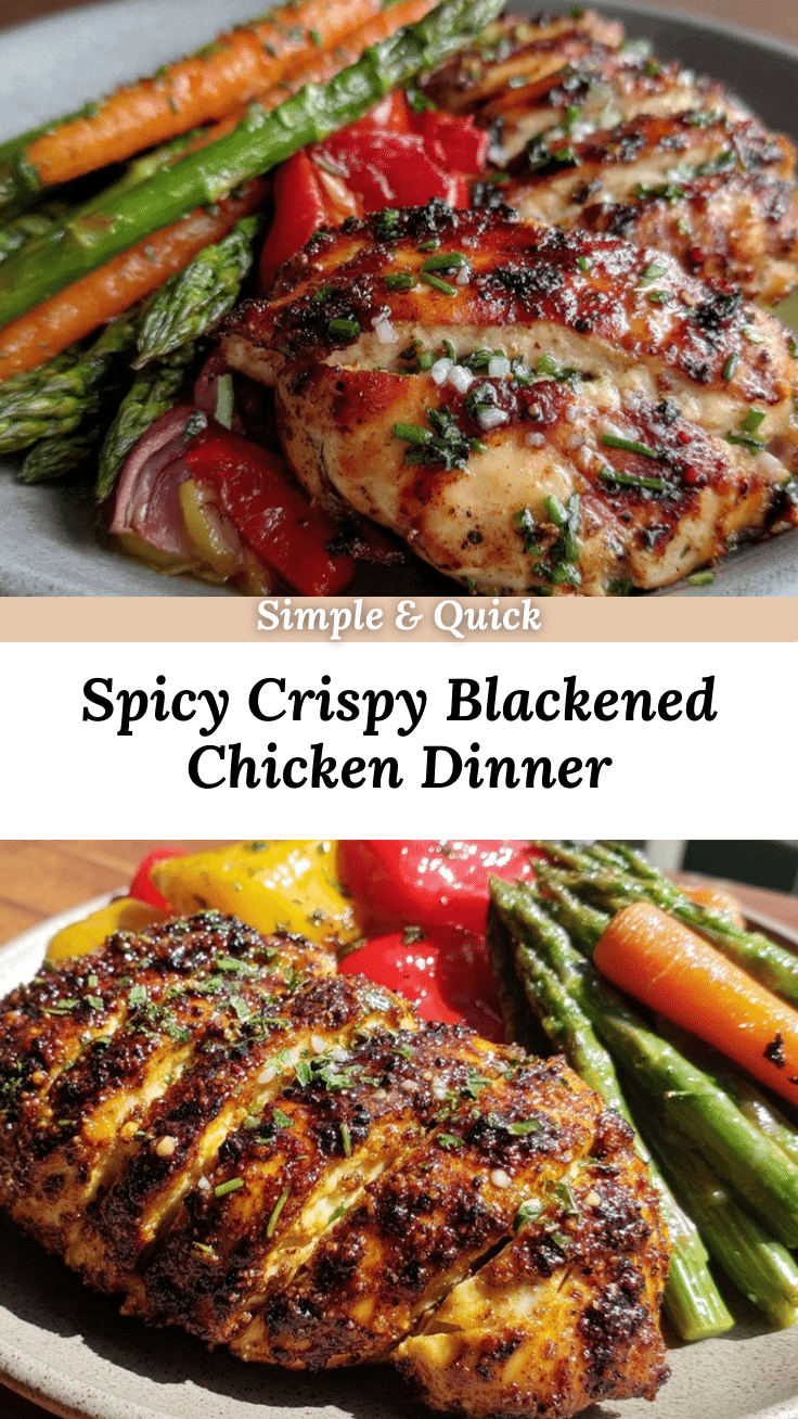 crispy blackened chicken recipe recipe