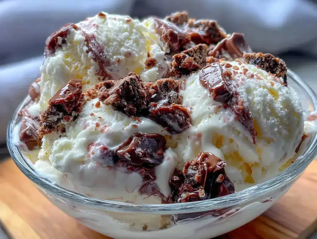 crispy crumbled cookie ice cream mix-in - featured image