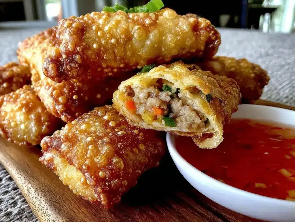 crispy lumpia shanghai recipe - featured image