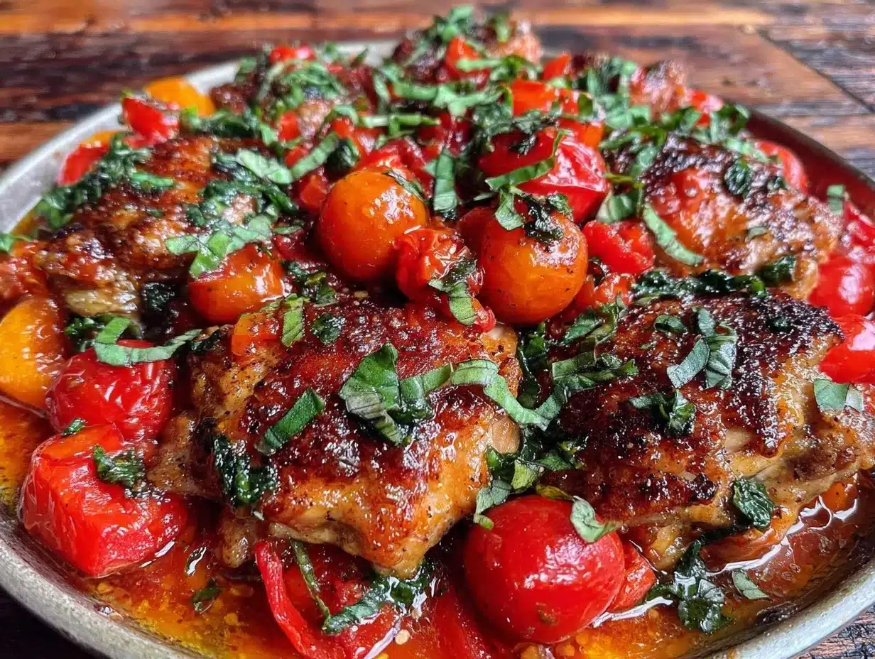 crispy one pan italian chicken preparation steps