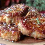 crispy pan fried pork chops - featured image