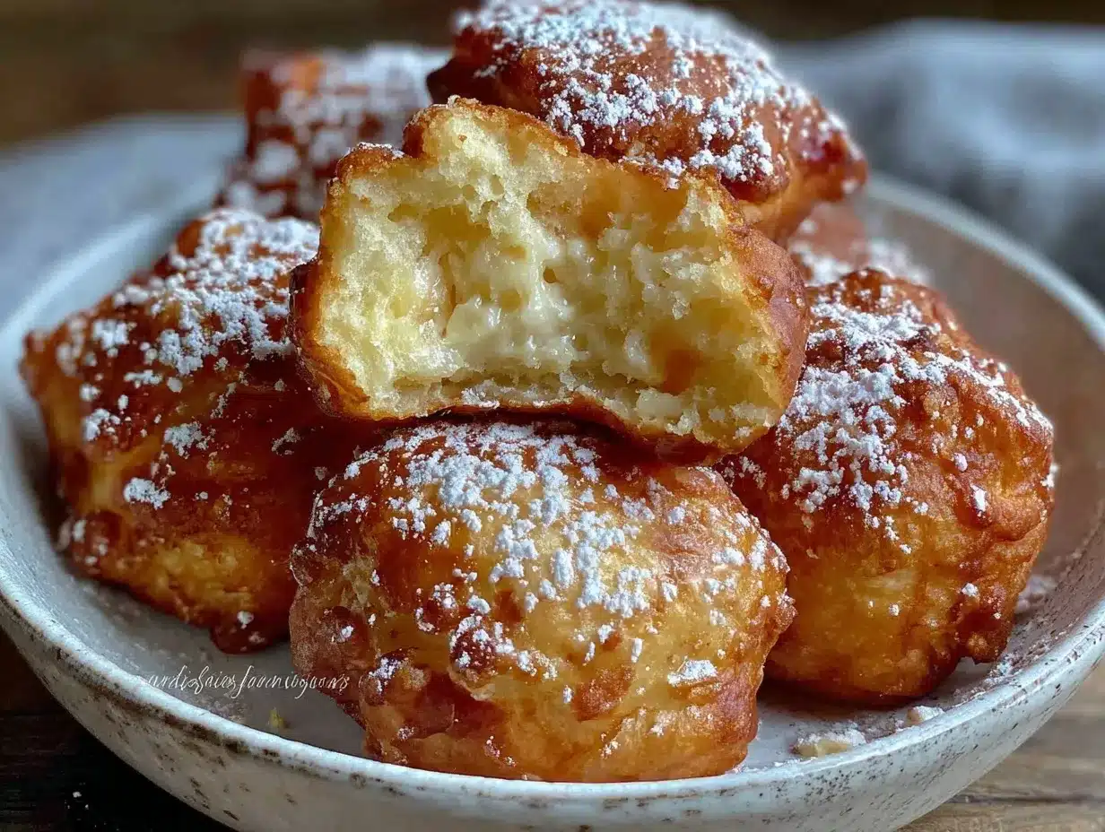 crispy puffy beignets recipe preparation steps