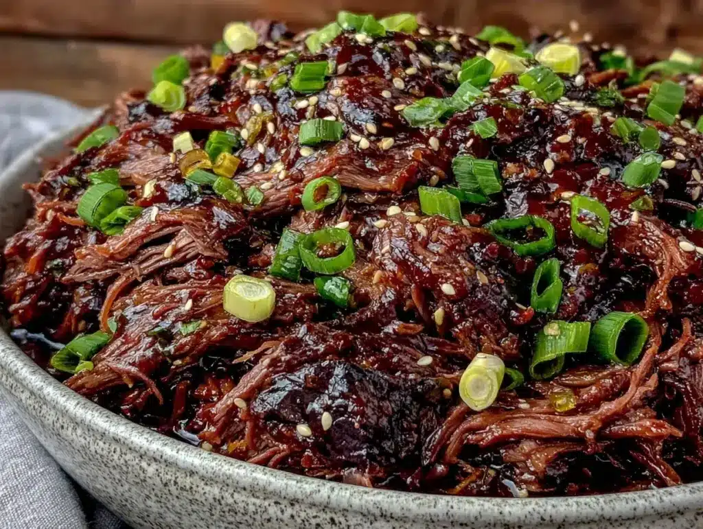 crockpot korean beef - featured image
