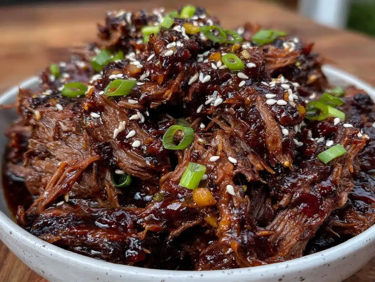 crockpot korean beef preparation steps
