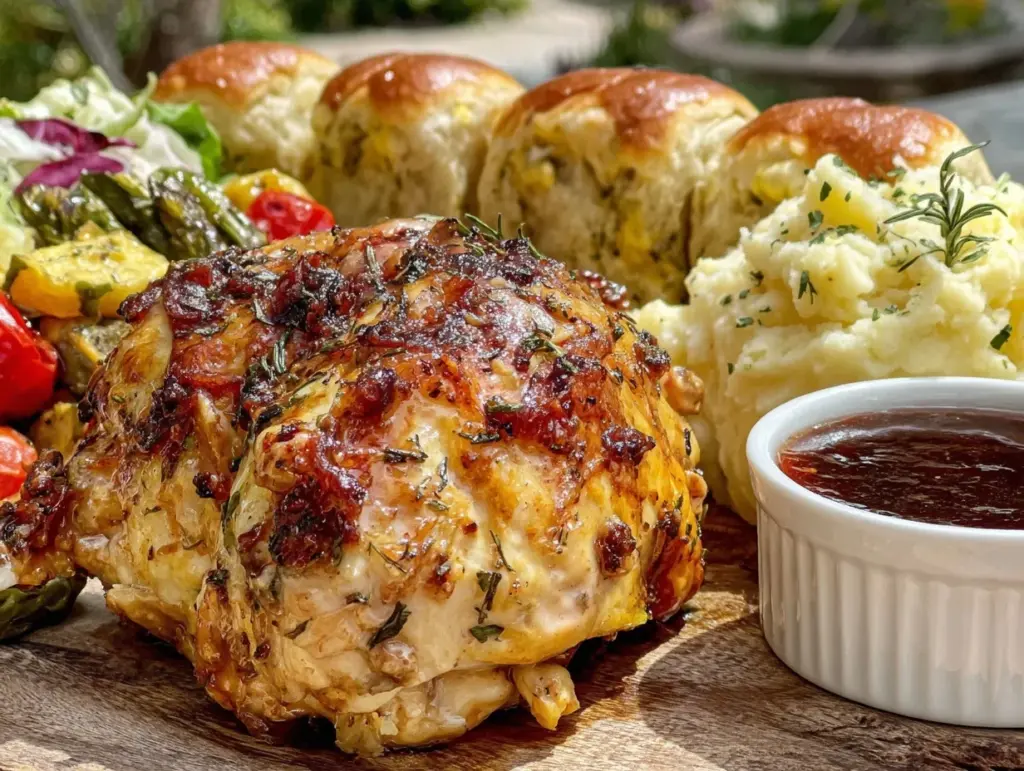 easy one rotisserie chicken recipe - featured image