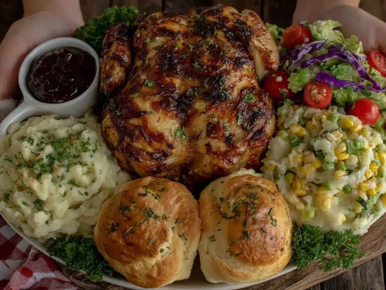 easy one rotisserie chicken recipe preparation steps