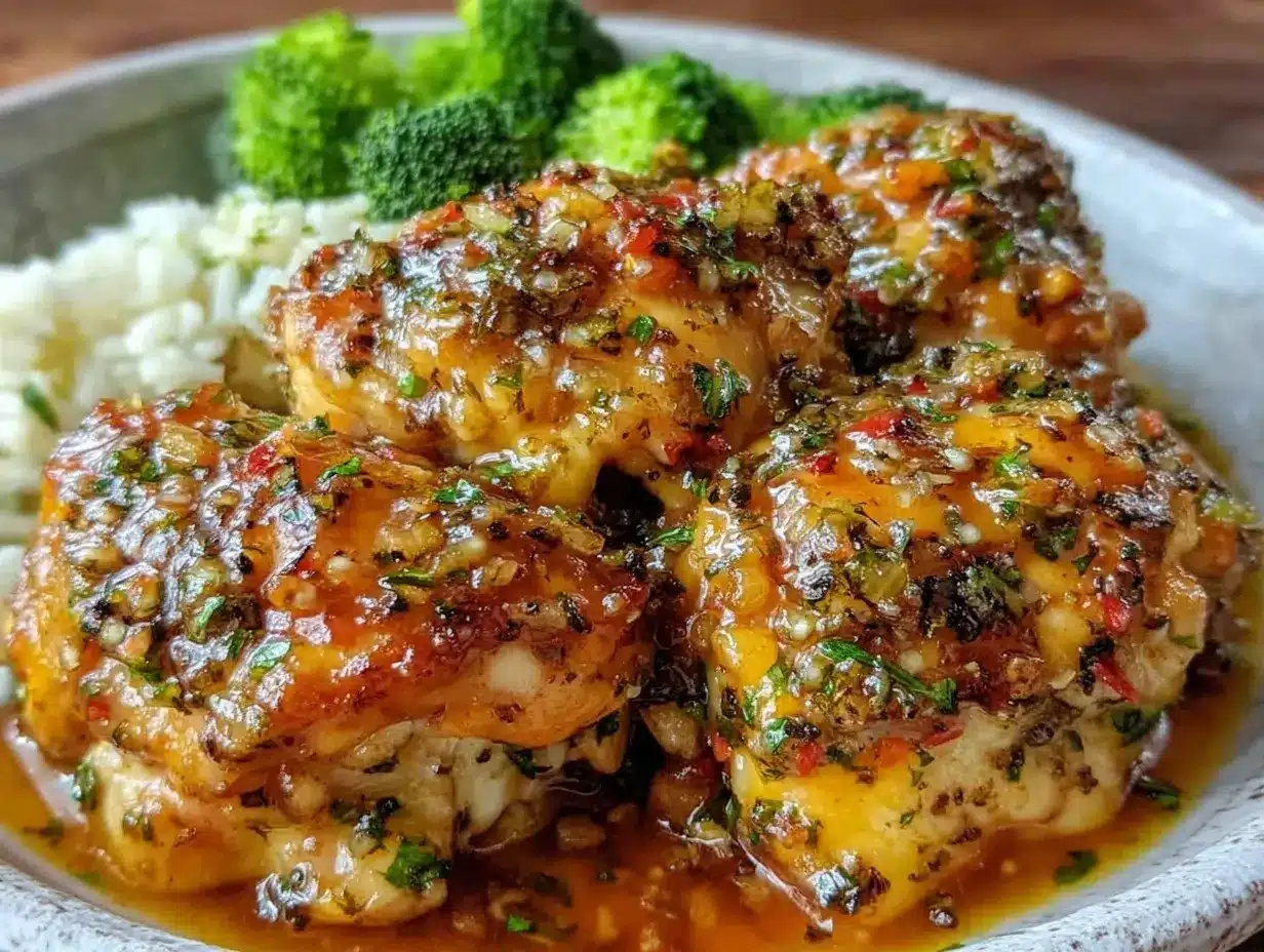 easy sticky honey garlic crockpot chicken preparation steps