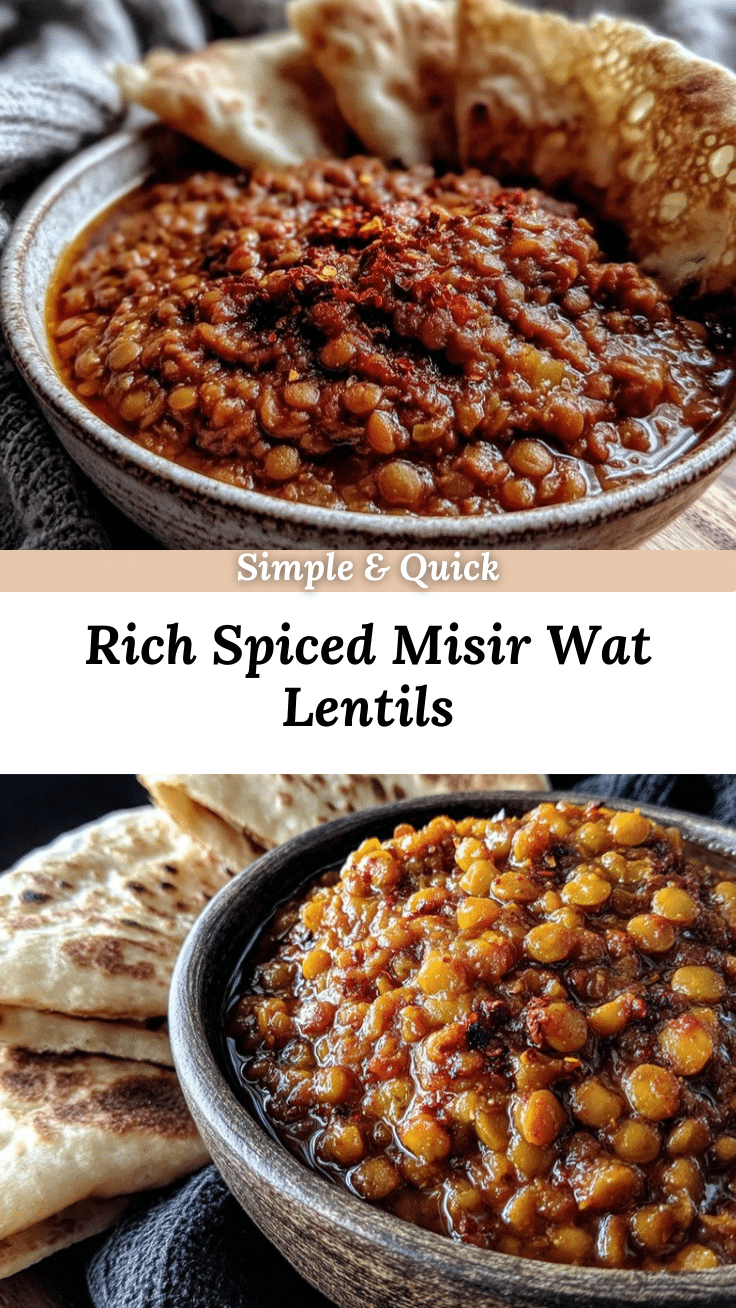 Flavorful Misir Wat recipe