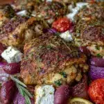 Greek Chicken Sheet Pan Dinner - featured image