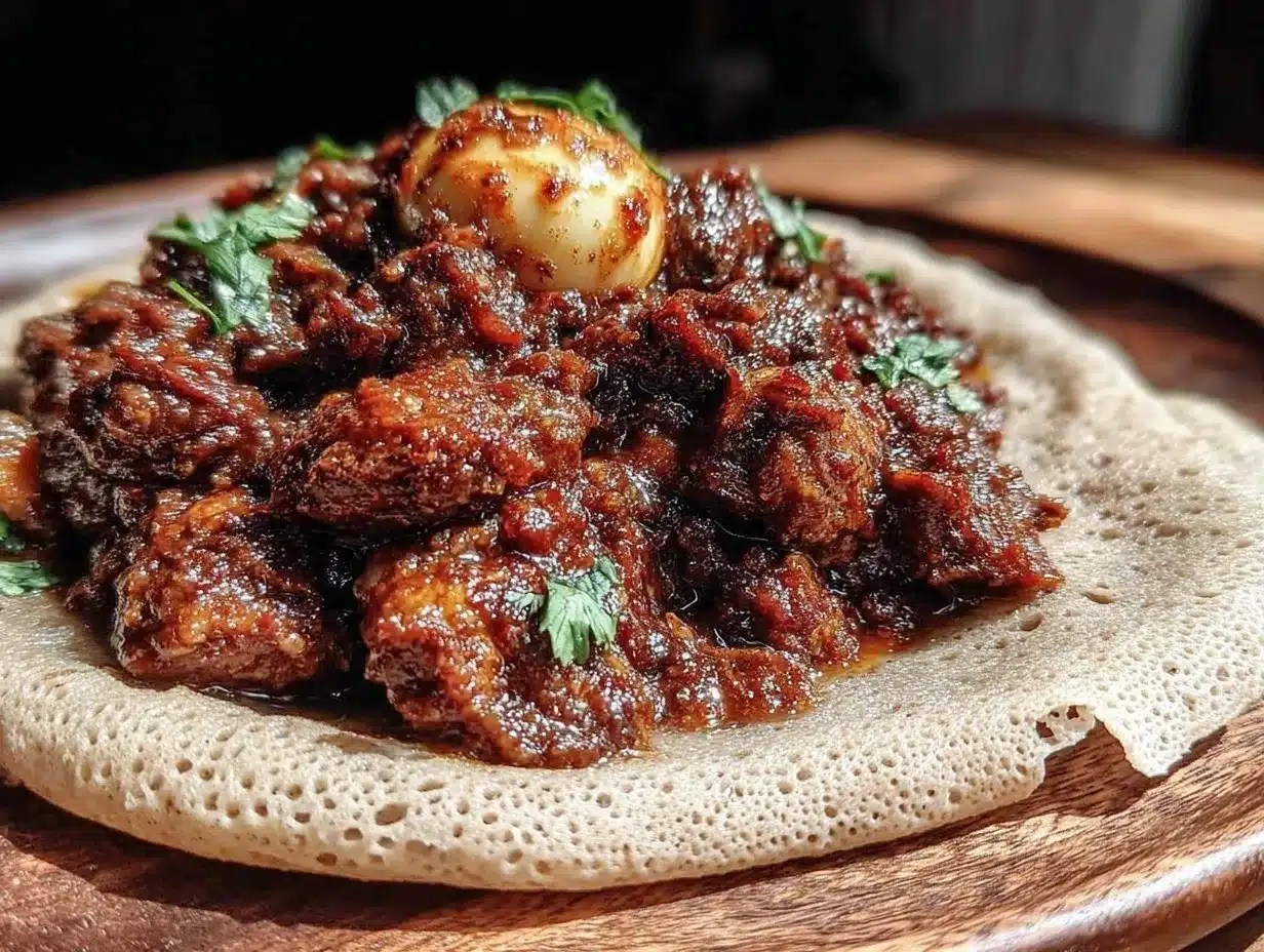 injera with doro wat recipe preparation steps
