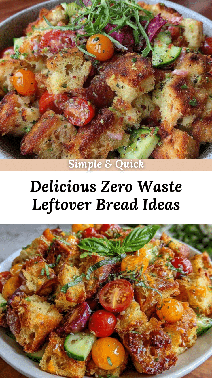 leftover bread recipes recipe