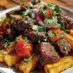 lomo saltado beef stir fry - featured image