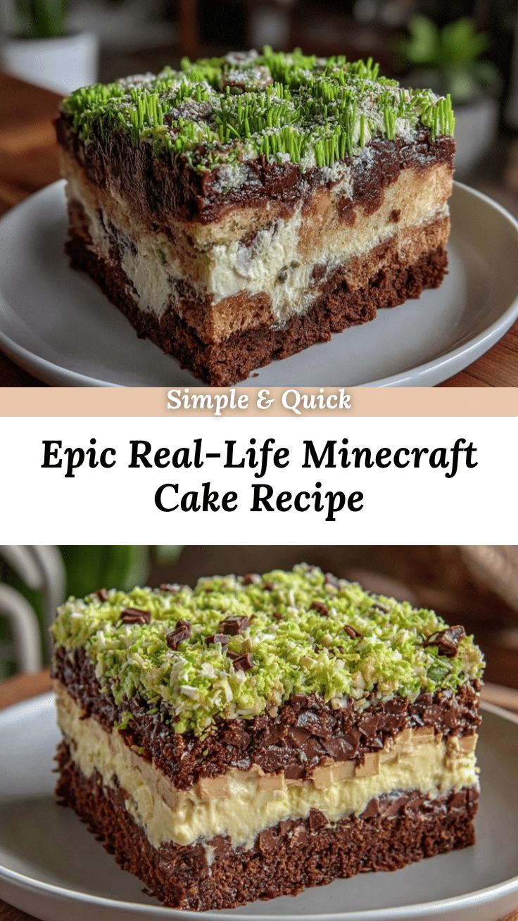 Minecraft cake recipe recipe