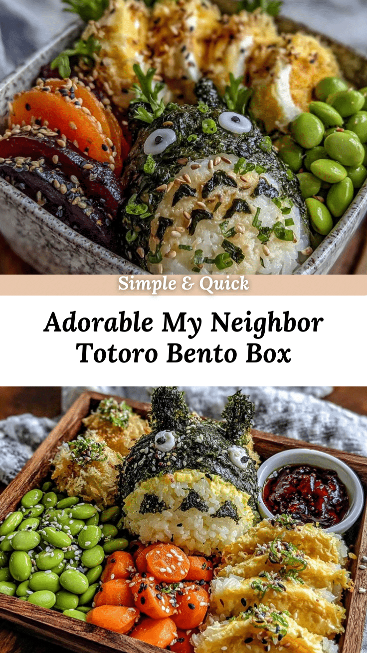 My Neighbor Totoro bento box recipe recipe