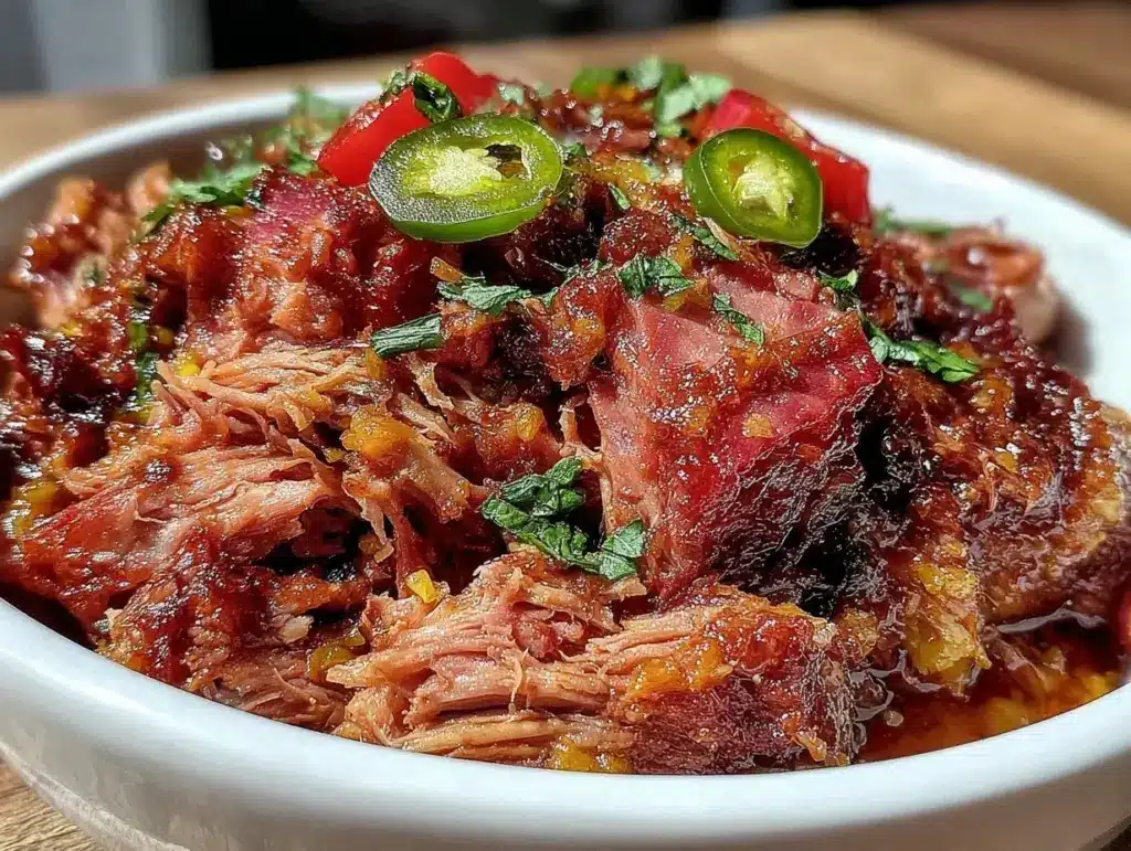 slow cooker pulled pork - featured image