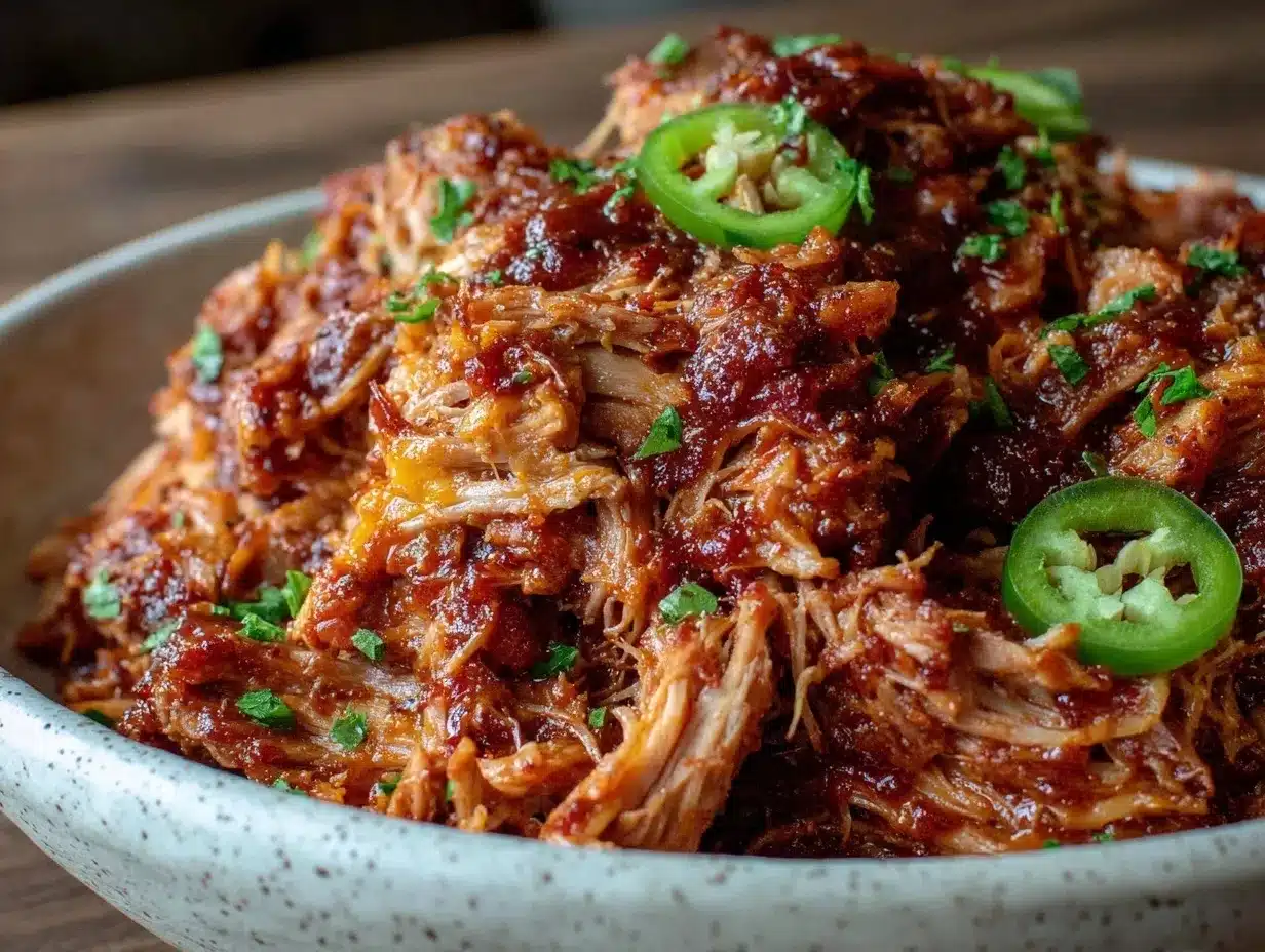 slow cooker pulled pork preparation steps