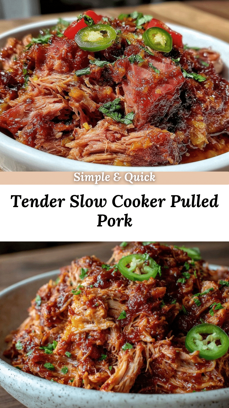 slow cooker pulled pork recipe