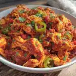 slow cooker salsa chicken - featured image