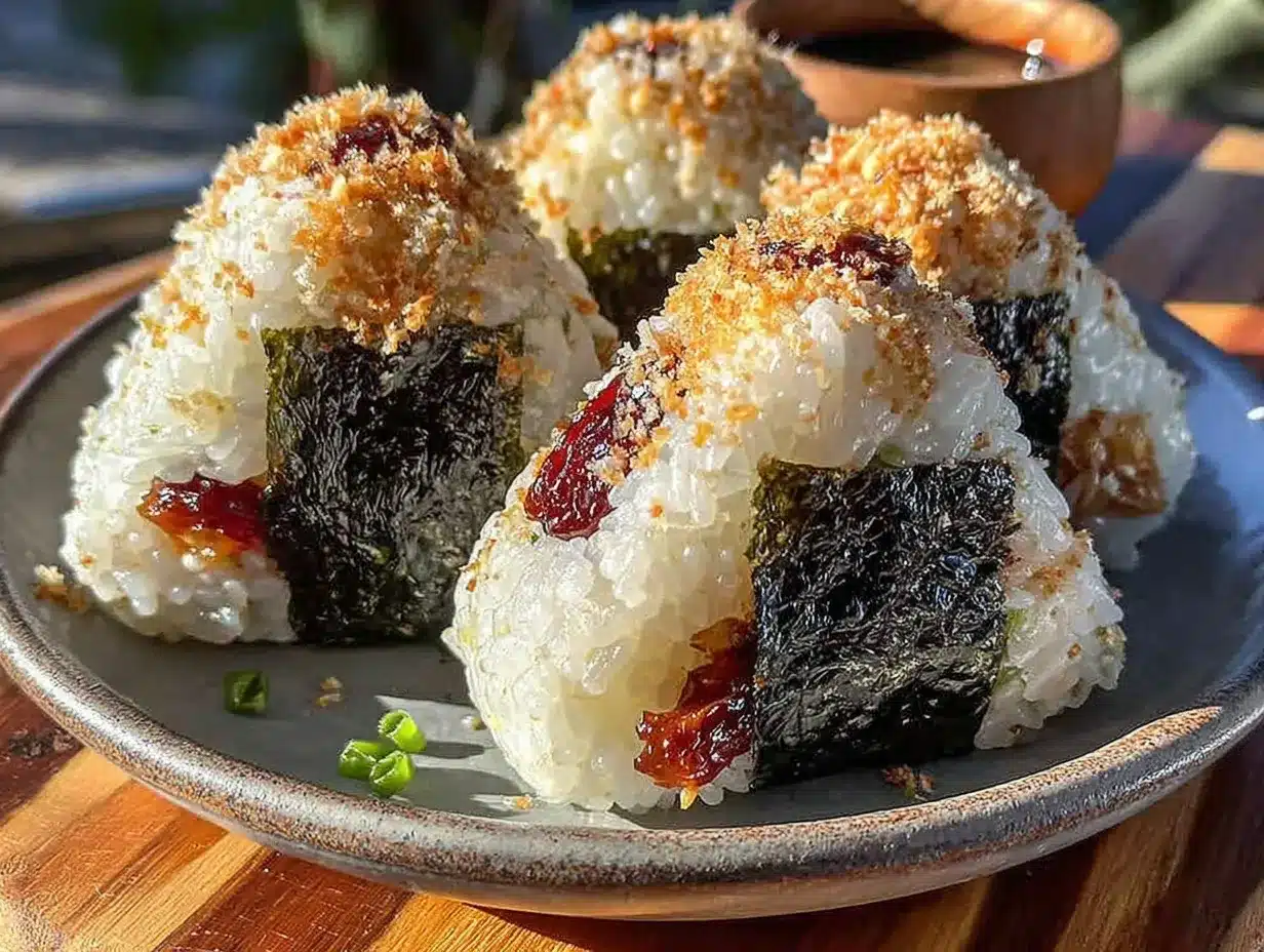 spirited away onigiri rice balls preparation steps