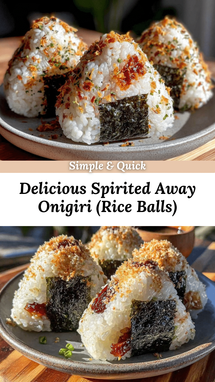 spirited away onigiri rice balls recipe