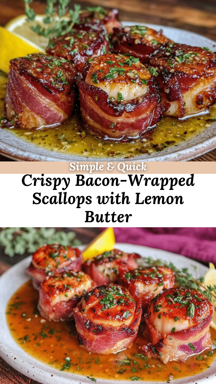 bacon-wrapped scallops recipe