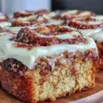 banana bread cinnamon rolls - featured image