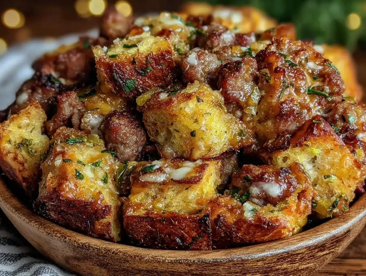 best crispy sausage stuffing preparation steps