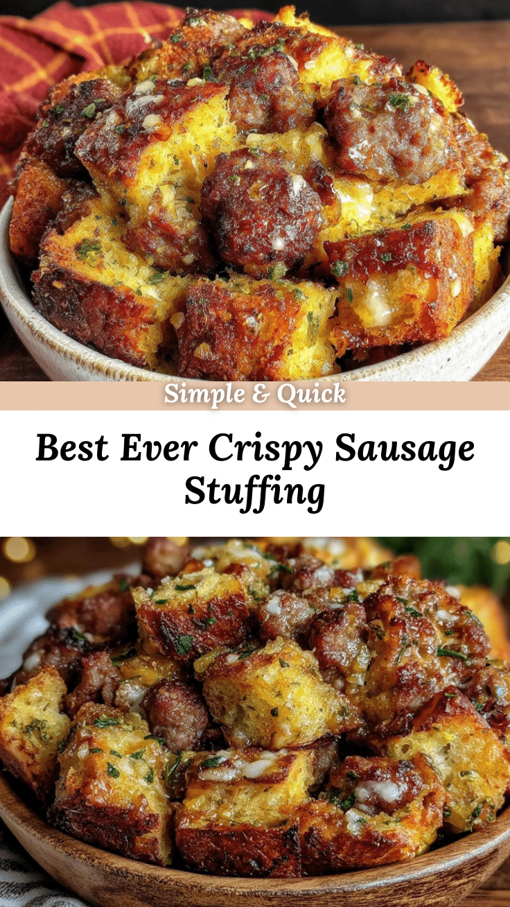 best crispy sausage stuffing recipe
