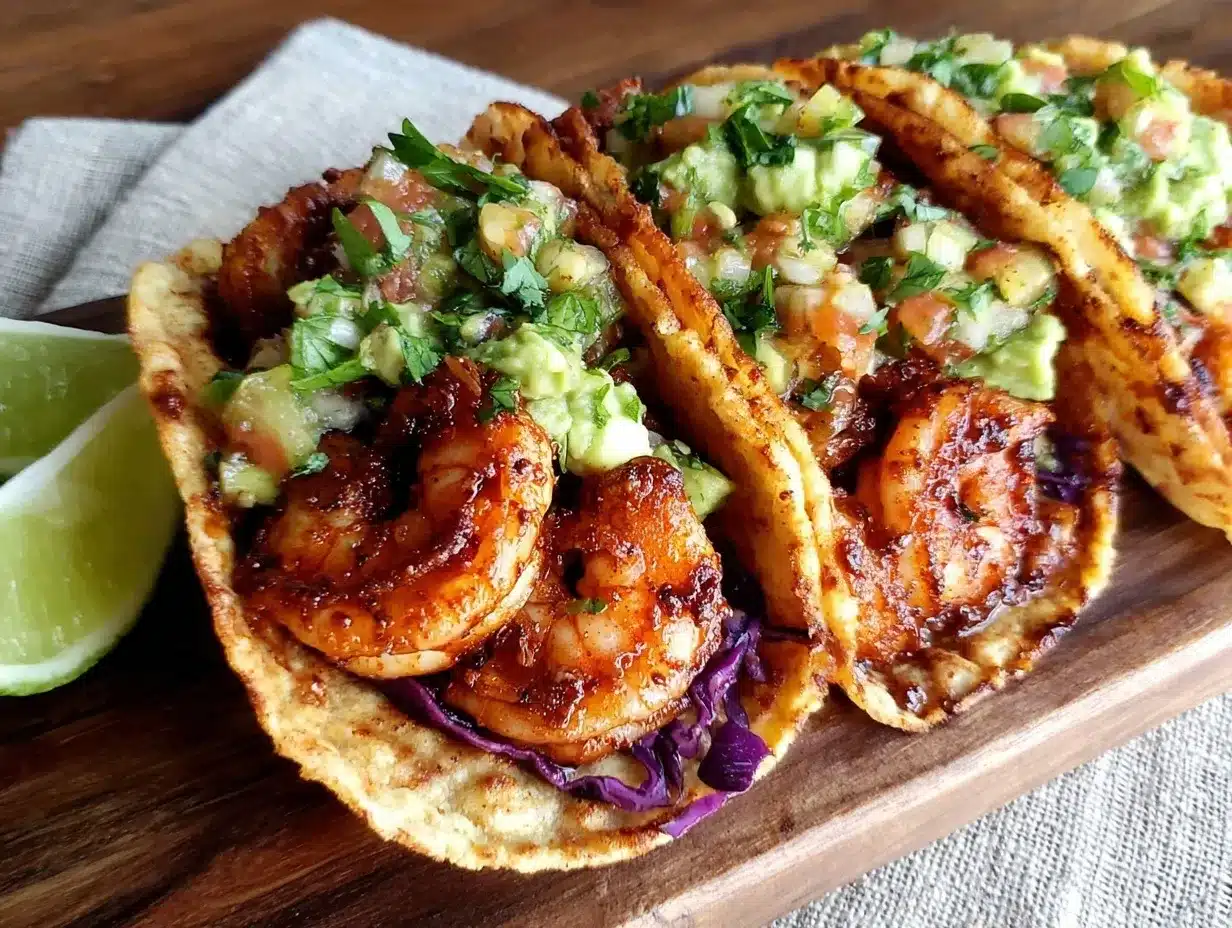 blackened shrimp tacos preparation steps
