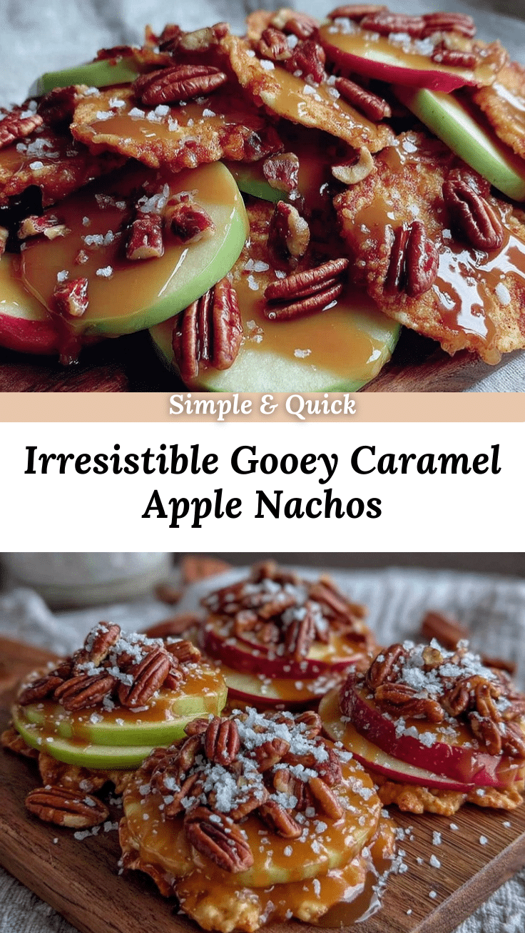 caramel apple nachos recipe