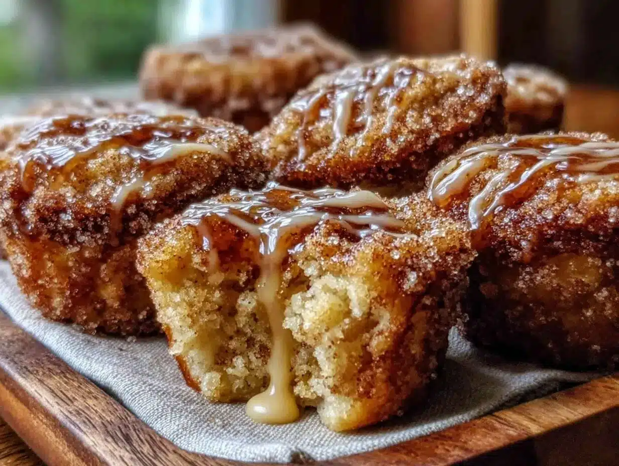 cinnamon sugar donut muffins preparation steps