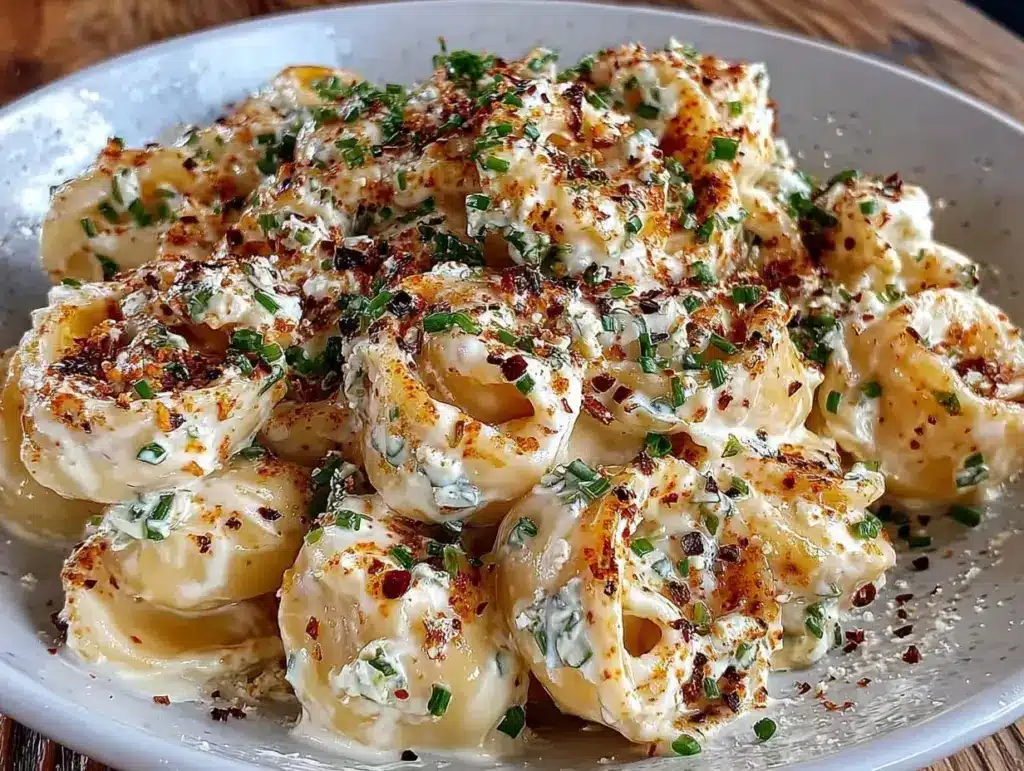 creamy boursin cheese pasta - featured image