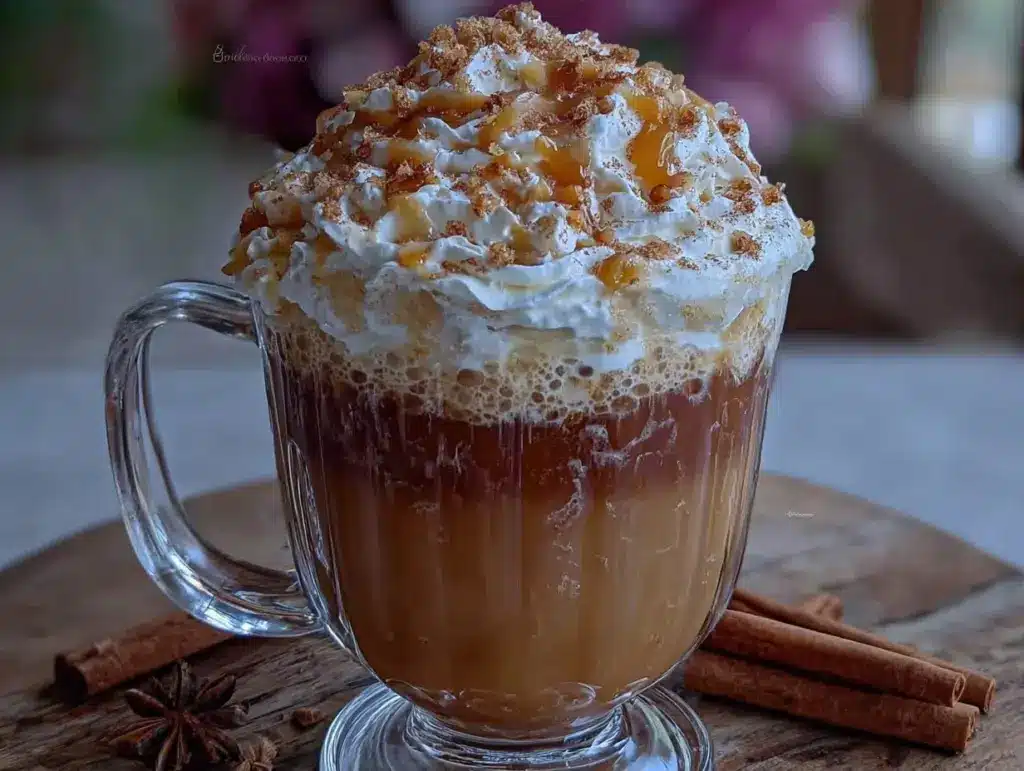 creamy butterbeer recipe - featured image